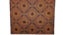 Load image into Gallery viewer, 6 Yards - African Wax print fabric - Brown Savanna Sun - 100% cotton