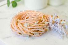 Charger l'image dans la galerie, Waist Beads / African Hip Chain - Salmon Butterfly Ifeoma (Traditional non-elastic string)