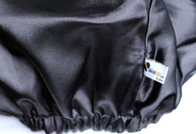 Afbeelding in Gallery-weergave laden, Easy headwrap - Satijnen gevoerde haarmuts - Kente Paars / Roze