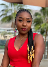 Load image into Gallery viewer, 18k Real Gold Plated Africa Necklace / pendant - Africa map - Africa continent shaped