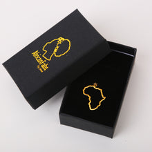 Load image into Gallery viewer, 18k Real Gold Plated Africa Necklace / pendant - Africa map - Africa continent shaped