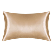 Load image into Gallery viewer, Satin pillow case kaki 60 x 70 cm standard pillow size - Silky satin pillowcase
