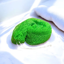 Load image into Gallery viewer, African net sponge / African exfoliating net / Sapo sponge - Neon green