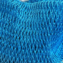 Load image into Gallery viewer, African net sponge / African exfoliating net / Sapo sponge - Light Blue