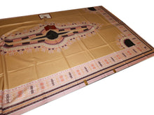 Load image into Gallery viewer, 6 Yards - VLISCO Khaki / Creme Dashiki / Angelina Java Wax print fabric