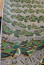 Load image into Gallery viewer, 6 Yards - African print fabric - Green Leaves - Polycotton (Please read text)
