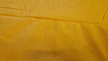 Load image into Gallery viewer, 6 Yards - Ochre Yellow Plain Fabric - Ochre Yellow solid color - 100% cotton  (Important: please read)
