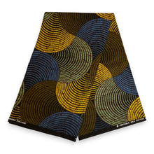 Charger l'image dans la galerie, African print Headband - Adults - Hair Accessories - Green Concentric Circles
