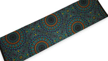 Load image into Gallery viewer, 6 Yards - African Wax print fabric - Turquoise Purple Ocean Eye - 100% cotton
