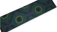 Load image into Gallery viewer, 6 Yards - African Wax print fabric - Green Yellow Ocean Eye - 100% cotton
