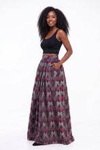 Load image into Gallery viewer, 6 Yards - African Wax print fabric - Pink Wave Pattern - 100% cotton
