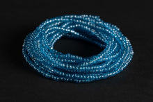 Load image into Gallery viewer, Waist Beads / African Waist Chain - EDE - Blue (elastic)
