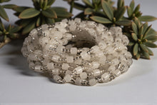 Afbeelding in Gallery-weergave laden, Taillekettingen / Afrikaanse Heupketting - NOSA - Witte Gloed (elastisch)
