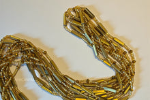 Afbeelding in Gallery-weergave laden, Heupkralen / Afrikaanse heupketting - Amina - Goud (Traditionele niet-elastische draad)
