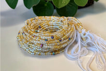 Load image into Gallery viewer, Waist Beads / African Hip Chain - Gold Adaora (Traditional non-elastic string)
