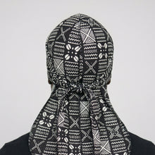 Load image into Gallery viewer, Durag / Du-rag / Do-rag / Bandana - Unisex - Black X mud
