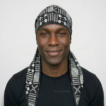 Load image into Gallery viewer, Durag / Du-rag / Do-rag / Bandana - Unisex - Black X mud
