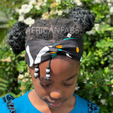 Load image into Gallery viewer, African print Headband - Kids - Hair Accessories - Green mud
