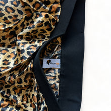 Load image into Gallery viewer, Leopard print Satin Hair Bonnet ( Satin Night sleep cap )
