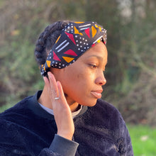 Afbeelding in Gallery-weergave laden, African print Headband - Adults - Hair Accessories - Mud cloth

