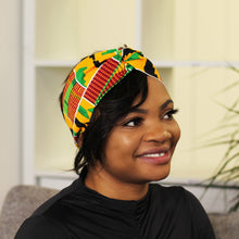Lade das Bild in den Galerie-Viewer, African print Headband - Adults - Hair Accessories - Kente
