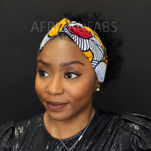 Load image into Gallery viewer, African print Headband - Adults - Hair Accessories - Wedding flower VLISCO
