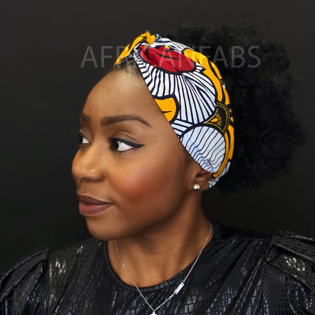 African print Headband - Adults - Hair Accessories - Wedding flower VLISCO