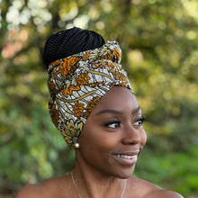 Load image into Gallery viewer, African Beige / headwrap
