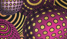 Lade das Bild in den Galerie-Viewer, African print Headband - Kids - Hair Accessories - Pink Gold Cosmic Orb
