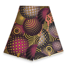 Charger l'image dans la galerie, African print Headband - Adults - Hair Accessories - Pink Gold Patterns
