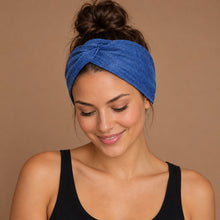 Load image into Gallery viewer, Flexible Metal Wire Headband - Blue Jeanslook
