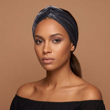 Load image into Gallery viewer, Flexible Metal Wire Headband - Grey Velvet
