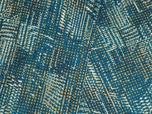 Afbeelding in Gallery-weergave laden, 6 Yards - Afrikaanse printstof - Turquoise textuur - Polykatoen
