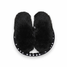 Lade das Bild in den Galerie-Viewer, African Print Earmuffs - Foldable Winter Ear Warmers - Black White Bogolan
