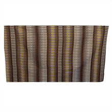 Charger l'image dans la galerie, Sarong / pareo - Cotton Beachwear wrap skirt / baby carrier wrap - Brown Cream Geo Dot Stripe
