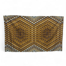 Lade das Bild in den Galerie-Viewer, Sarong / Pareo - Baumwoll-Strandbekleidungs-Wickelrock / Babytrage-Wickel - Braun Sechseck
