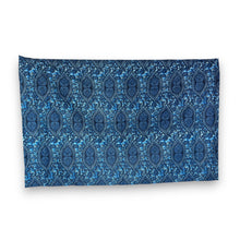 Load image into Gallery viewer, Sarong / pareo - Cotton Beachwear wrap skirt / baby carrier wrap - Blue branches
