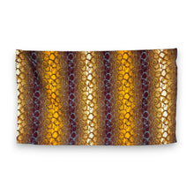 Charger l&#39;image dans la galerie, Sarong / pareo - Jupe portefeuille en coton pour la plage / porte-bébé - Anneaux jaunes
