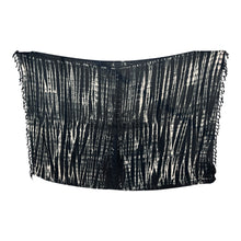 Charger l'image dans la galerie, Sarong / pareo - Beachwear wrap skirt - Black X
