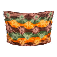 Charger l'image dans la galerie, Sarong / pareo - Beachwear wrap skirt - Tie dye Orange
