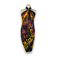 Load image into Gallery viewer, Sarong / pareo - Beachwear wrap skirt - Palm tree
