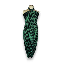 Charger l&#39;image dans la galerie, Sarong / pareo - Jupe portefeuille de plage - Vert
