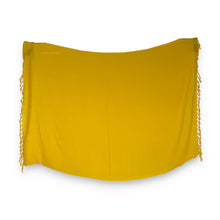 Lade das Bild in den Galerie-Viewer, Sarong / Pareo - Strandbekleidungs-Wickelrock - Gelb
