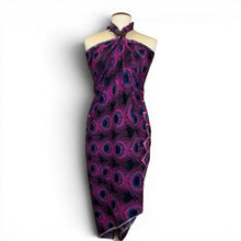 Afbeelding in Gallery-weergave laden, Sarong / pareo - Strandkleding wikkelrok - Pauw roze
