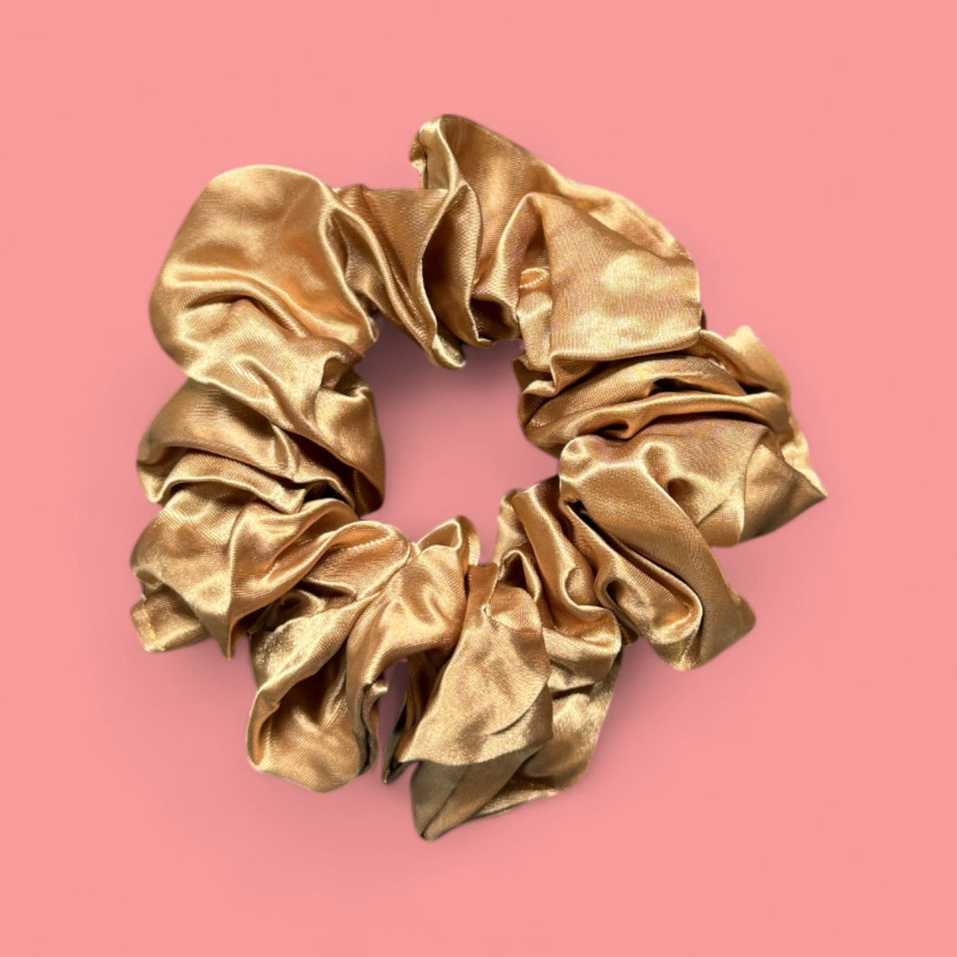 Deluxe Scrunchie Satin - Accessoires pour cheveux - Kaki