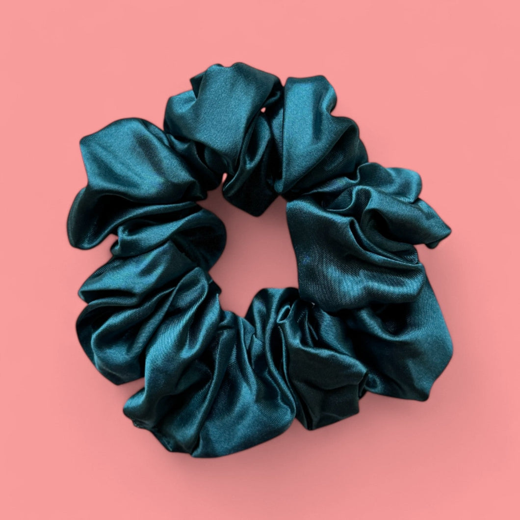 Deluxe Scrunchie Satin - Accessoires pour cheveux - Sarcelle