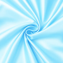 Lade das Bild in den Galerie-Viewer, Satin pillow case Light blue 60 x 70 cm pillow size - Silky satin pillowcase / cushion cover
