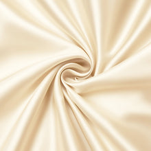 Charger l&#39;image dans la galerie, Satin pillow case Ivory 60 x 70 cm pillow size - Silky satin pillowcase / cushion cover
