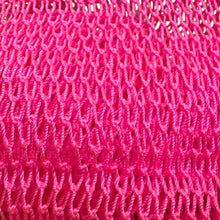 Load image into Gallery viewer, 5 Pieces - African net sponge / African exfoliating net / Sapo sponge - Dark pink
