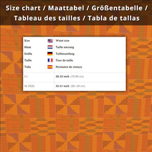 Afbeelding in Gallery-weergave laden, Afrikaanse print Kente oranje/groene Infinity Multiway maxi-jurk
